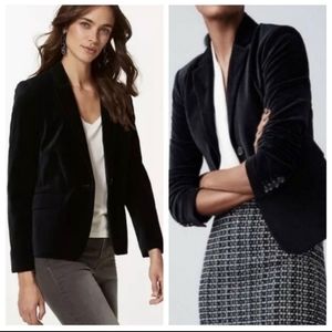 Ann Taylor Velvet Blazer